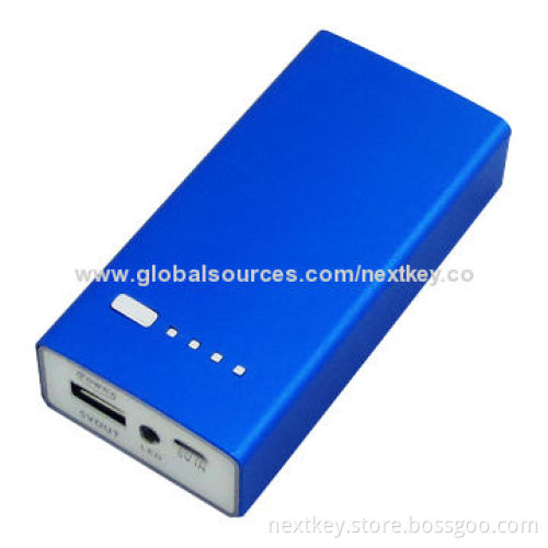 New Design Portable Charger/Power Bank for iPhone, 5,000mAh Capacity, 5V, 1.5A Output